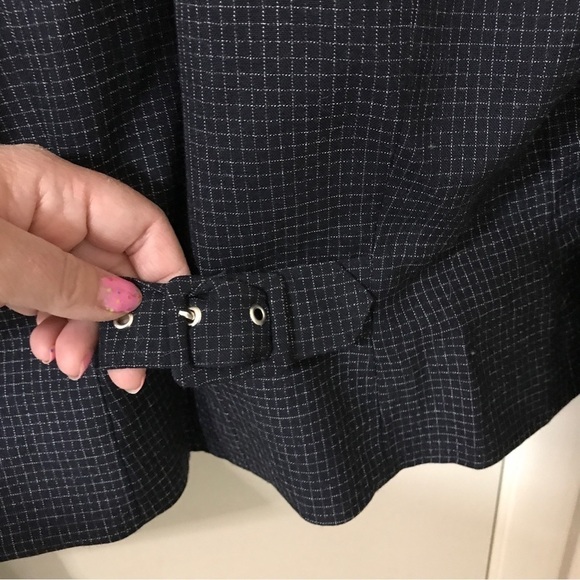 Vintage 90s excursion gray plaid jacket and high waisted pants - Picture 7 of 13